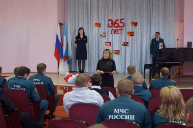 В честь 365-летия пожарной охраны России В честь 365-летия пожарной охраны России