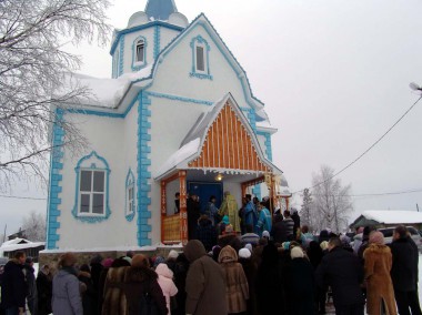 В Дутове открыт храм Сретения Господня В Дутове открыт храм Сретения Господня