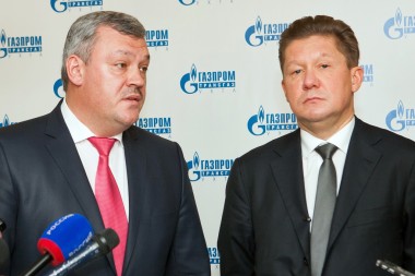 С.Гапликов и А.Миллер сверили часы сотрудничества С.Гапликов и А.Миллер сверили часы сотрудничества