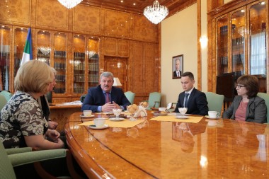 С.Гапликов обсудил с главными врачами Республики Коми прямую линию Президента Российской Федерации В.Путина С.Гапликов обсудил с главными врачами Республики Коми прямую линию Президента Российской Федерации В.Путина