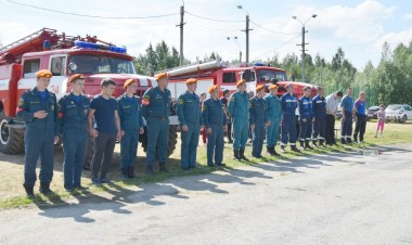 Пожарный биатлон: победила команда 24-ПСЧ Пожарный биатлон: победила команда 24-ПСЧ