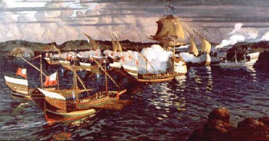 Первая крупная победа русского флота Первая крупная победа русского флота