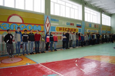 Юнармейцы на марше Юнармейцы на марше