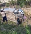 В Вуктыльском районе в результате опрокидывания машины пострадал ребенок