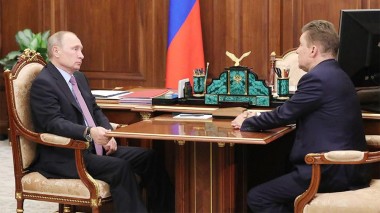 Глава Газпрома отчитался перед Путиным по газификации России Глава Газпрома отчитался перед Путиным по газификации России