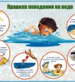 Будьте предельно осторожны, находясь у водоема! Строго соблюдайте правила безопасного поведения на воде!