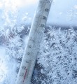 Поселок Лёмты замерзает