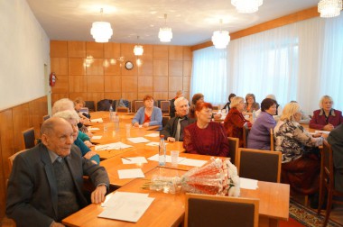 На пленуме ветеранов На пленуме ветеранов